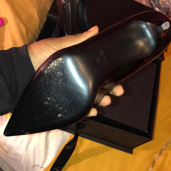 Giuseppe Heels Black LIKE NEW - Picture 2 of 5